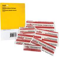 Recharge de bandages adh&eacute;sifs SmartCompliance, Assorti, Tissu/Plastique, Non st&eacute;rile St. Lawrence Industrial & Safety Supply