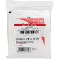 SmartCompliance&reg; Refill Gauze, Pad, 3" L x 3" W, Sterile, Medical Device Class 1 St. Lawrence Industrial & Safety Supply