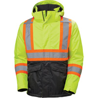 Veste d'hiver Alta, Polyester, Noir/Jaune lime haute visibilit&eacute;, Petit St. Lawrence Industrial & Safety Supply