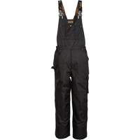 Thor 300D Trilobal Bib Pants, Small, Polyester, Black St. Lawrence Industrial & Safety Supply