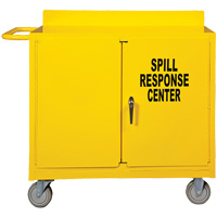 Chariot central de contr&ocirc;le des d&eacute;versements, 18" lo x 38,375" la x 36" h St. Lawrence Industrial & Safety Supply