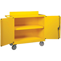 Chariot central de contr&ocirc;le des d&eacute;versements, 18" lo x 38,375" la x 36" h St. Lawrence Industrial & Safety Supply