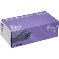 Medical Grade Disposable Gloves, X-Large, Nitrile, 6-mil, Powder-Free, Black, Class 2 St. Lawrence Industrial & Safety Supply