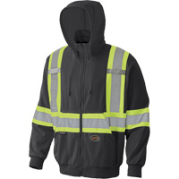 6942 Zip Style Hoodie, Small, Black St. Lawrence Industrial & Safety Supply
