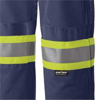 6003P Traffic Safety Pants, Polyester, X-Small, Navy Blue St. Lawrence Industrial & Safety Supply