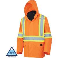 5632 The Rock 3-in-1 Parka, High Visibility Orange, X-Small St. Lawrence Industrial & Safety Supply