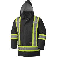 5025 Waterproof 7-in-1 Parka, Black, X-Small St. Lawrence Industrial & Safety Supply