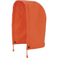 5400H 300D Trilobal Ripstop Waterproof Rain Jacket Hood, High Visibility Orange, Polyester St. Lawrence Industrial & Safety Supply