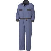 5133 Coveralls with Concealed Brass Buttons, Men's, Navy Blue, Size 36 St. Lawrence Industrial & Safety Supply