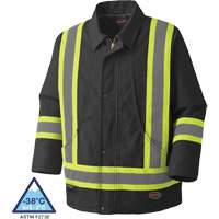 5535BKA Quilted Duck Parka, Black, X-Small St. Lawrence Industrial & Safety Supply