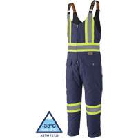 5536 Quilted Duck Overalls, Cotton, Small, Navy Blue St. Lawrence Industrial & Safety Supply