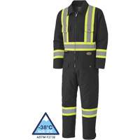 5539BKA Quilted Duck Coveralls, Small, Black St. Lawrence Industrial & Safety Supply