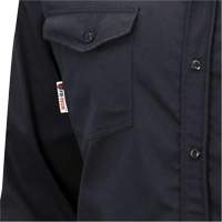 7742 Chemise de s&eacute;curit&eacute; ignifug&eacute;e FR-Tech, Petit, Bleu marin St. Lawrence Industrial & Safety Supply