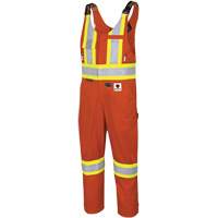 7712 FR-Tech&reg; Flame-Resistant Overalls, Small, High Visibility Orange St. Lawrence Industrial & Safety Supply