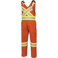 7712 FR-Tech&reg; Flame-Resistant Overalls, Small, High Visibility Orange St. Lawrence Industrial & Safety Supply