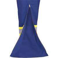 7706 FR-Tech&reg; Flame-Resistant Coverall with Leg Zippers, Size 36, Royal Blue, 9.7 cal/cm² St. Lawrence Industrial & Safety Supply