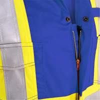 7706T FR-Tech&reg; Flame-Resistant Coverall with Leg Zippers, Size 40 (Tall), Royal Blue, 9.7 cal/cm² St. Lawrence Industrial & Safety Supply