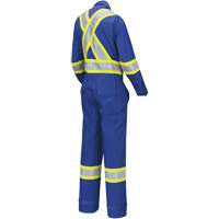 7704W FR-Tech&reg; Women's FR/Arc-Rated Coveralls, Size X-Small, Royal Blue, 10 cal/cm² St. Lawrence Industrial & Safety Supply
