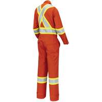 7702W FR-Tech&reg; Women's FR/Arc-Rated Coveralls, Size X-Small, High Visibility Orange, 10 cal/cm² St. Lawrence Industrial & Safety Supply
