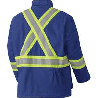 5523 Manteau de s&eacute;curit&eacute; ignifuge, Petit, Bleu royal, 58 cal/cm² St. Lawrence Industrial & Safety Supply