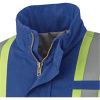 5523 Manteau de s&eacute;curit&eacute; ignifuge, Petit, Bleu royal, 58 cal/cm² St. Lawrence Industrial & Safety Supply