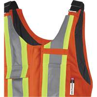 5534A Flame-Resistant Quilted Safety Overalls, Small, Orange St. Lawrence Industrial & Safety Supply