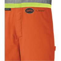 5534A Flame-Resistant Quilted Safety Overalls, Small, Orange St. Lawrence Industrial & Safety Supply
