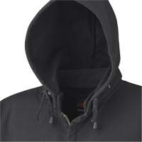 337 Flame-Resistant Zip Style Hoodie, Men's, X-Small, Black, 22 cal/cm² St. Lawrence Industrial & Safety Supply