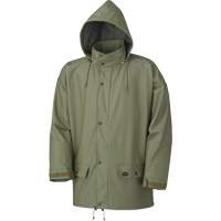 D7000 Stretch Rain Jacket, Polyurethane, X-Small, Green St. Lawrence Industrial & Safety Supply