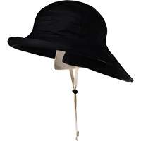 D5050 Black Dry King&reg; Offshore Traditional Sou'wester Hat, Small, Black, Rubber St. Lawrence Industrial & Safety Supply