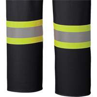 5895BK Salopettes extensibles imperm&eacute;ables et ignifuges, T-petit, Noir St. Lawrence Industrial & Safety Supply