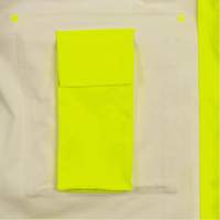 5881 FR/Arc-Rated Waterproof Rain Jacket, X-Small, High Visibility Yellow, 10 cal/cm² St. Lawrence Industrial & Safety Supply