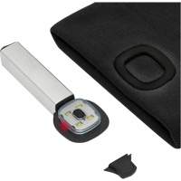 5678 Knit Toque with LED Headlight, Fleece Lining, One Size, Black St. Lawrence Industrial & Safety Supply