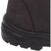 1028 Bottes de travail 8" marron, Cuir, Embout Acier, Taille 10 St. Lawrence Industrial & Safety Supply