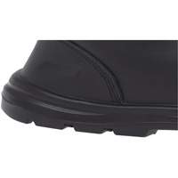 1027 Bottes de travail 8" noires, Cuir, Embout Acier, Taille 10 St. Lawrence Industrial & Safety Supply