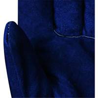 630 Blue Insulated Fitter's Gloves, One Size, Split Cowhide Palm, Boa Inner Lining St. Lawrence Industrial & Safety Supply