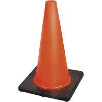 181P C&ocirc;ne de s&eacute;curit&eacute; flexible de premi&egrave;re qualit&eacute;, 18", Orange St. Lawrence Industrial & Safety Supply