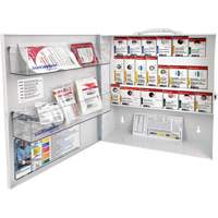 Armoire pour premiers soins SmartCompliance, R&eacute;pond &agrave; la norme CSA Z1220-17 type 2 environnements &agrave; faible risque, Petit (2-25 travailleurs) St. Lawrence Industrial & Safety Supply