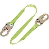 LAN-3400-6 Webbing Restraint Lanyard, 1 Legs, 6', CSA Class B St. Lawrence Industrial & Safety Supply