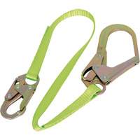 LAN-3402-6 Webbing Restraint Lanyard, 1 Legs, 6', CSA Class B St. Lawrence Industrial & Safety Supply