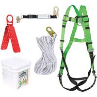 RK8-50 Grommeted Fall Protection Kit, Roofer's Kit St. Lawrence Industrial & Safety Supply