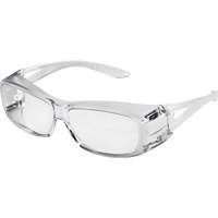X350 Lunettes de s&eacute;curit&eacute; OTG, Lentille Transparent, Anti-&eacute;gratignures, ANSI Z87+/R&eacute;pond ou surpasse la norme CSA Z94.3 St. Lawrence Industrial & Safety Supply