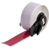 Multi-Purpose Label Tape, Vinyl, Red, 1" Width St. Lawrence Industrial & Safety Supply