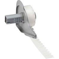 Harsh Environment Multi-Purpose Labels, Polyester, 0.35" L x 0.2" H, Black on Clear St. Lawrence Industrial & Safety Supply