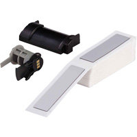 Raised Panel Labels, Polyester, 1" L x 4" H, White St. Lawrence Industrial & Safety Supply