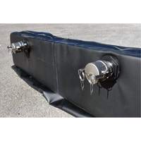 Ultra-Tanker Berm, 374 US gal. Capacity, 5' W x 10' L x 12" H, Foam Wall St. Lawrence Industrial & Safety Supply