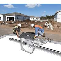 High Capacity Ultra-Drain Guard&reg; Catch Basin Insert, Oil & Sediment, 60" L x 60" W St. Lawrence Industrial & Safety Supply