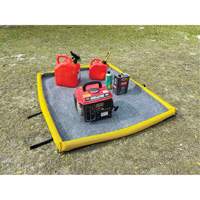 Small Ultra-Filter Pad, 0.8 US gal. Capacity, 2.5' W x 2' L x 3" H, Foam Wall St. Lawrence Industrial & Safety Supply