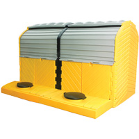Extender Kit without Drain for Ultra-Hard Top Spill Pallets&reg;, 64" L x 79" W x 62" H, 9000 lbs. Load Capacity St. Lawrence Industrial & Safety Supply