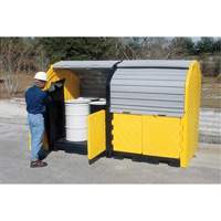 Extender Kit with Drain for Ultra-Hard Top Spill Pallets&reg;, 64" L x 79" W x 62" H, 9000 lbs. Load Capacity St. Lawrence Industrial & Safety Supply